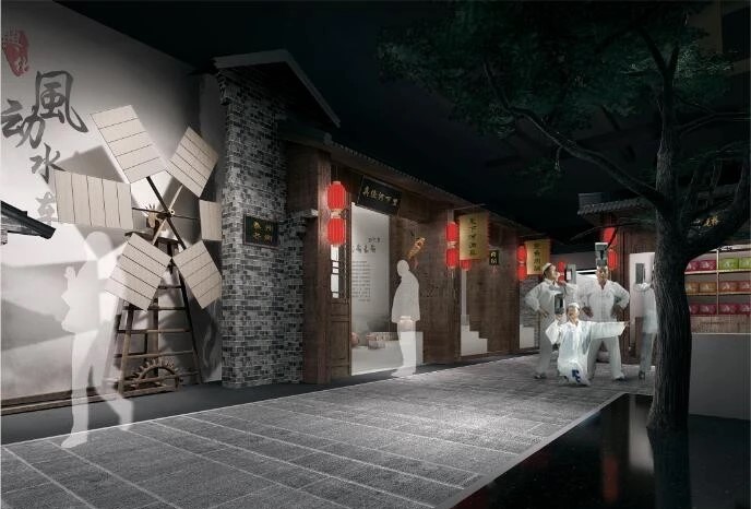 泰州非物質(zhì)文化遺產(chǎn)展廳設計方案