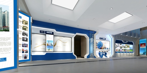 水利沉浸式企業(yè)展廳設計