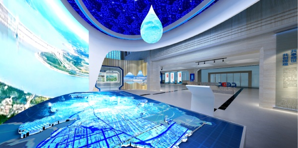 水利沉浸式企業(yè)展廳設計