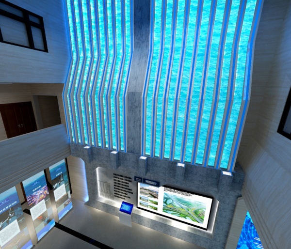 水利沉浸式企業(yè)展廳設計
